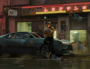 Blender制作赛博朋克概念街景