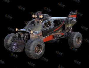 荒地终结者Blender模型