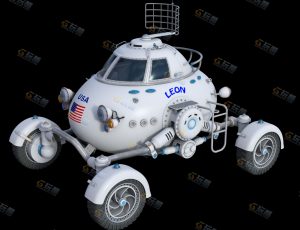 火星勘测者Blender模型