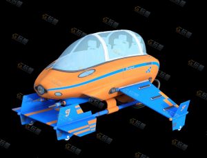 科幻旅行机Blender模型