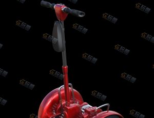 平衡车Blender模型