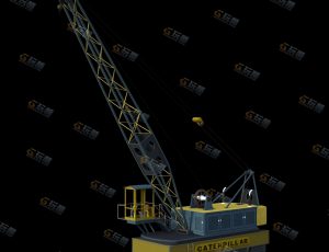 起重机Blender模型