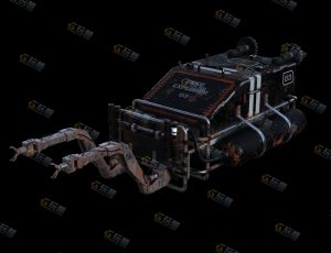 深海探险艇Blender模型