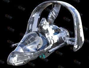 小型战斗飞机Blender模型