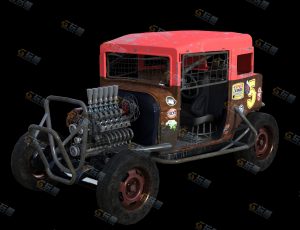 越野竞赛车Blender模型