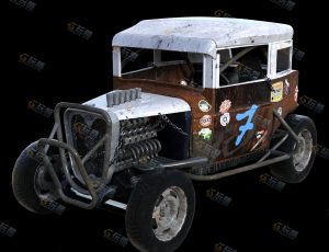 越野竞赛车2号Blender模型