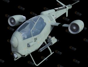 战斗飞机Blender模型