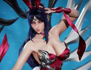 艾瑞莉娅Blender模型