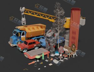 科技道具Blender模型