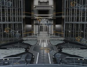 直升机停机坪台Blender工程源文件