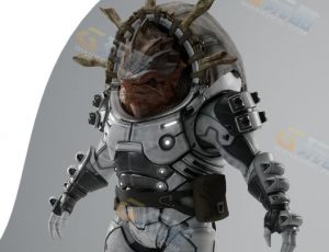 外星人怪物Blender模型