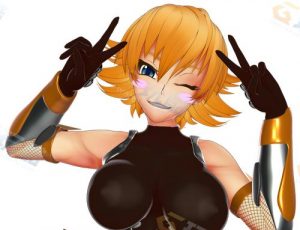 井川樱Blender模型