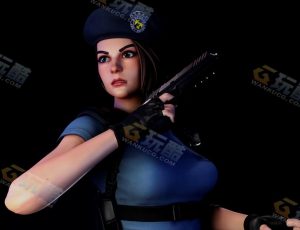 风格化吉尔瓦伦丁Blender模型