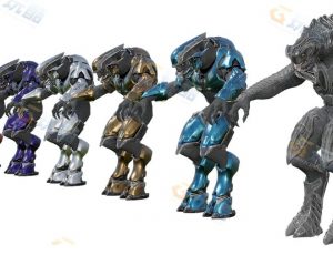 仲裁者Blender模型