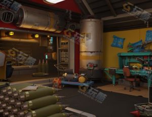 科技武器仓库Blender工程源文件