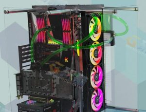 华硕Rampage V Extreme主机箱Blender工程源文件