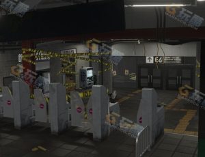 地铁站Blender工程源文件