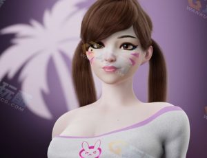 d.va Blender模型