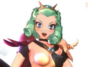 恶魔公主Blender模型