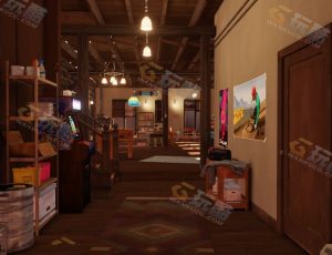 个性休闲俱乐部Blender工程源文件