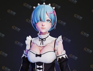 蕾姆模型全流程制作视频教程配套素材