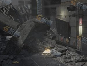 城市废墟Blender工程源文件