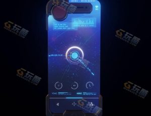 科技手机Blender模型
