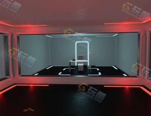 生物实验隔离室Blender工程源文件