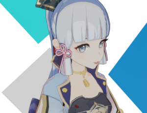 神里绫华Blender模型