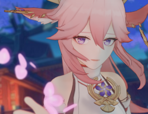 八重神子Blender模型