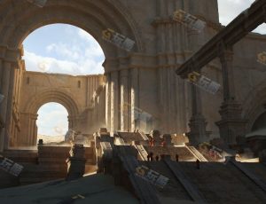 圣殿建筑Blender模型