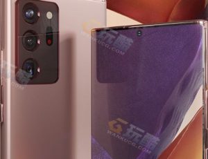 三星Note20手机Blender模型