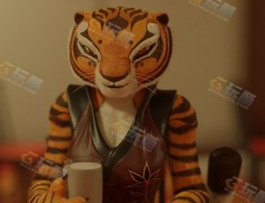 悍娇虎Blender模型