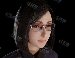 可爱短发漂亮小姐姐Blender模型