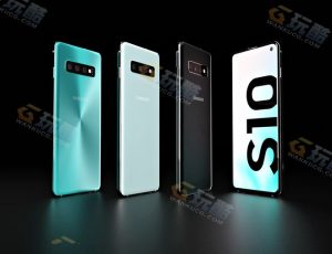 三星Galaxy S10手机Blender模型