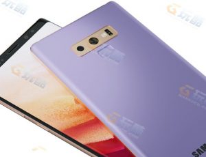 三星Galaxy Note9手机Blender模型
