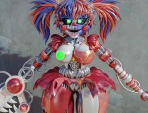 小丑女机器人Blender模型