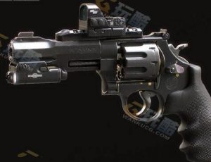 左轮手枪Blender模型