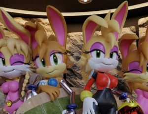 酷炫可爱卡通兔子Blender模型