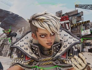 赛博废土风战士Blender模型