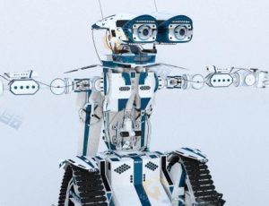 精细的探测机器人Blender模型