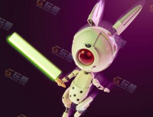 兔子机器人Blender模型