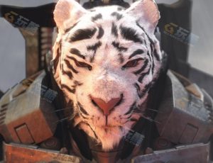 白虎机甲人Blender模型