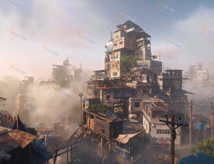 玩酷CG网—新世纪贫民窟建筑模型