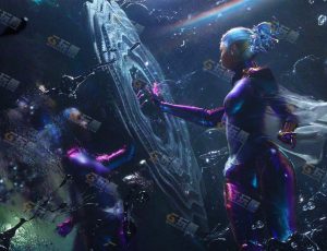 C4D制作科幻少女奇幻场景视频教程