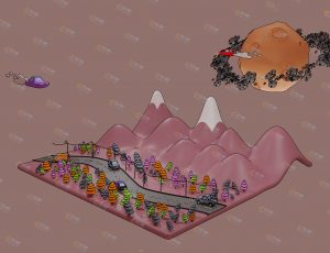 low poly低多边形卡通场景113-Blender工程源文件