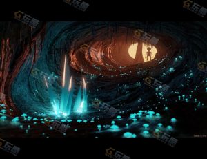 水晶洞Blender工程源文件