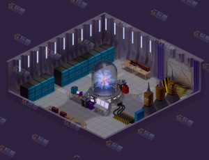 low poly低多边形卡通场景114-Blender工程源文件