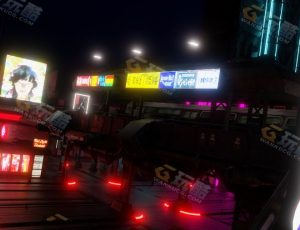 赛博小街Blender工程源文件