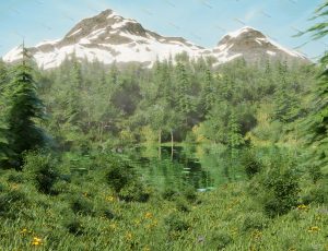 原始森林Blender工程源文件